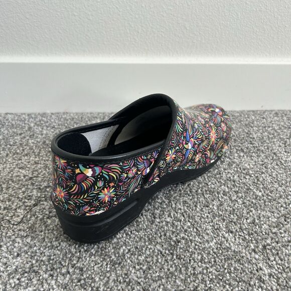 Bjork Araceli Professional Leather Clogs Floral Bird EU 39/40 - Picture 11 of 13